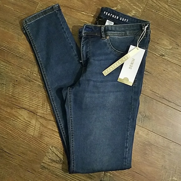 feather soft jeggings low waist h&m